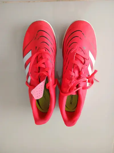Zapatillas de fútbol Adidas Predator rojas - miniatura 2