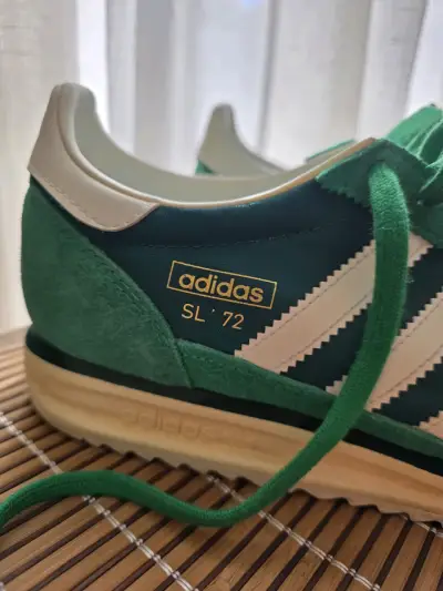 Zapatillas Adidas SL 72 verdes para hombre - miniatura 1