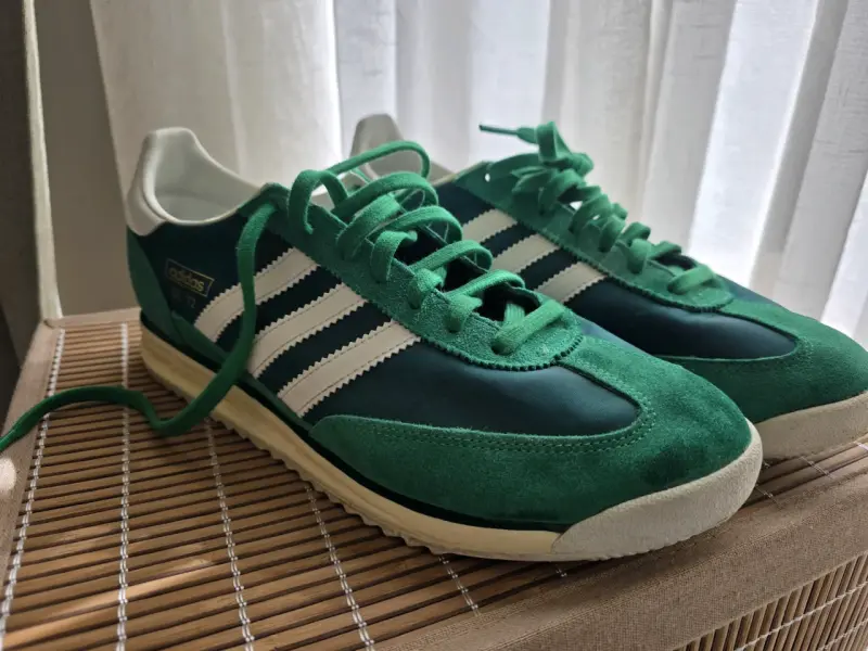 Zapatillas Adidas SL 72 verdes para hombre - 2