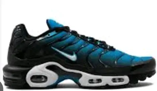 Zapatillas deportivas Nike negras y azules