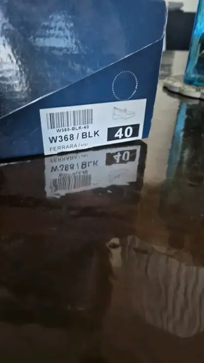 Zapatos de vestir negros Calper con tacón bajo - miniatura 2