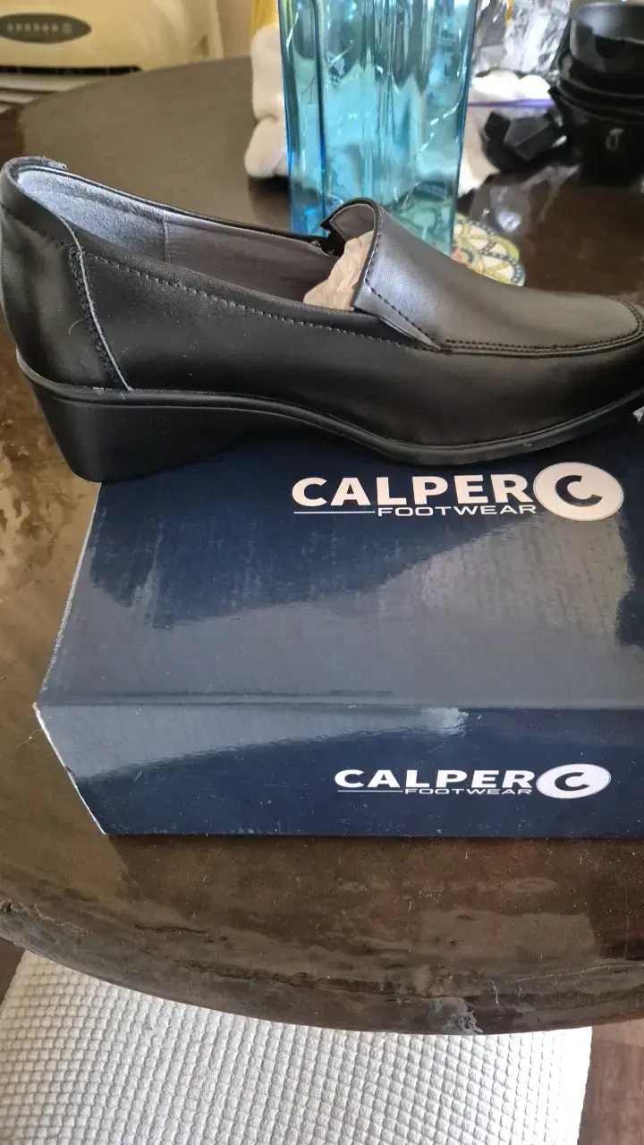 Zapatos de vestir negros Calper con tacón bajo - 3