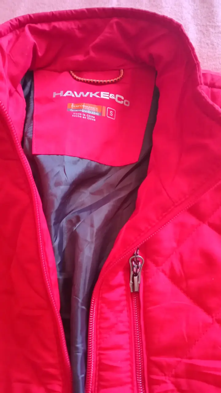 Chaqueta acolchada roja Hawke & Co para hombre - 2