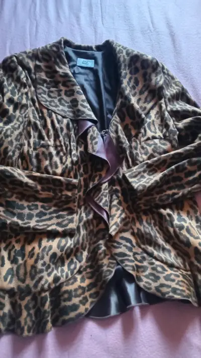 Chaqueta de Leopardo Alba Moda para Mujer - miniatura 1