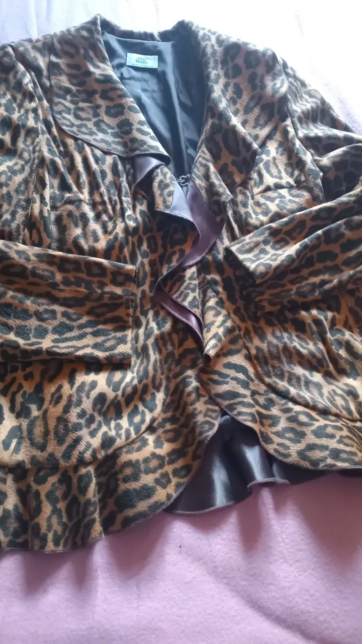 Chaqueta de Leopardo Alba Moda para Mujer - 3