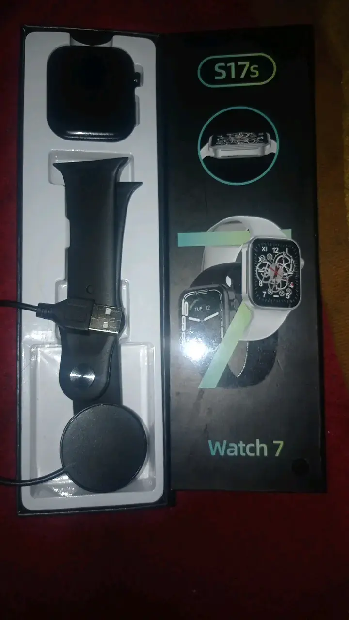 Reloj inteligente S17s con cargador - 1