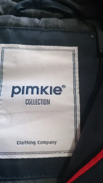 Chaqueta azul con capucha de piel sintética Pimkie - miniatura 2