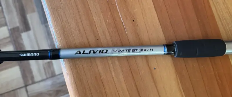 Caña de Pescar Shimano Alivio Slim TE GT 300H - 3