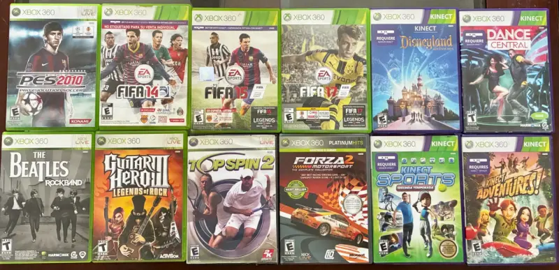 Colección de Juegos Xbox 360 Variados