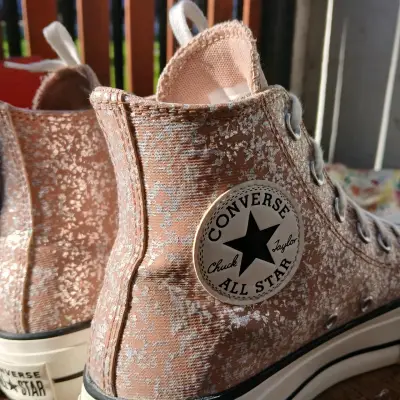 Zapatillas Converse All Star Altas Rosadas - miniatura 5