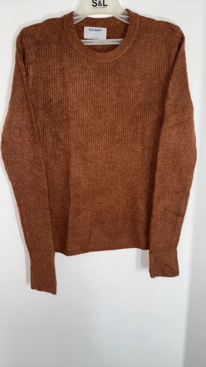 Suéter de punto marrón Old Navy para mujer - 2