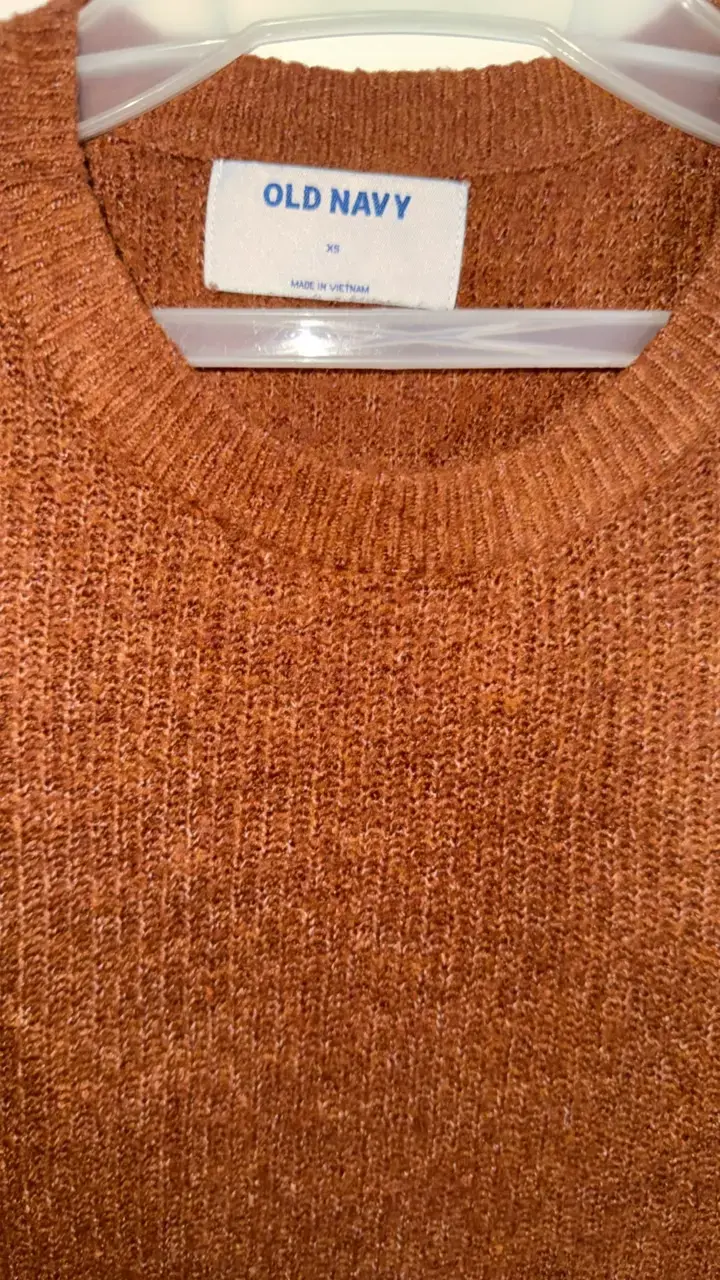 Suéter de punto marrón Old Navy para mujer - 3