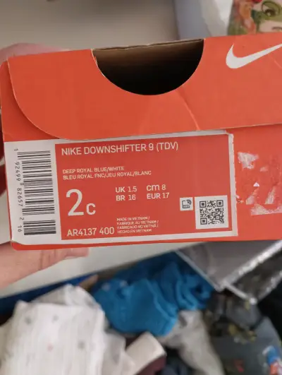 Zapatillas deportivas para niños Nike Downshifter 9 azul - miniatura 2