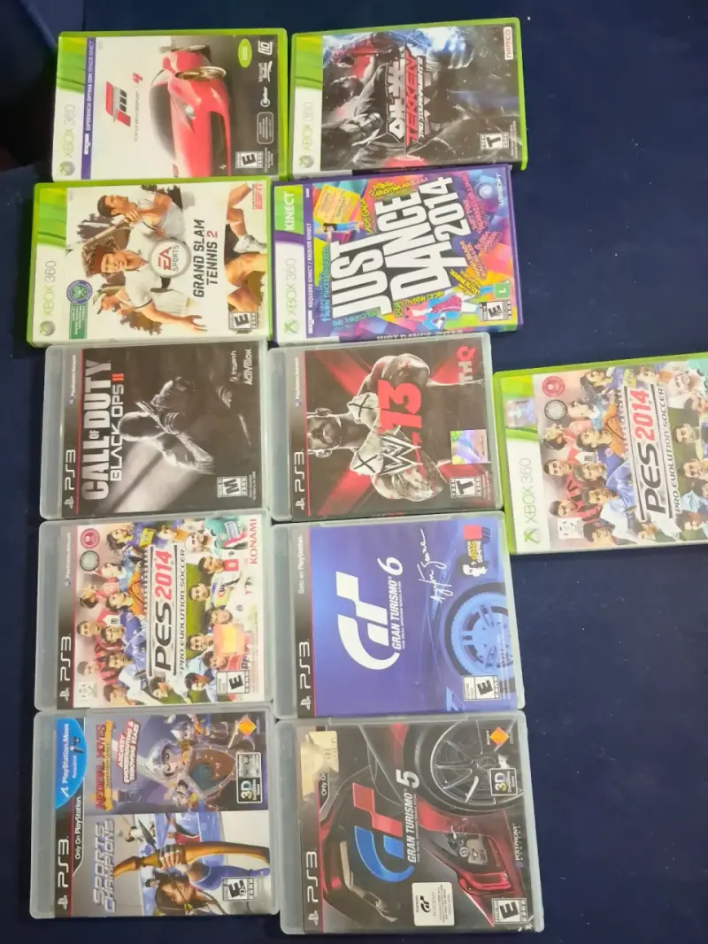 Lote de videojuegos para Xbox 360 y PS3