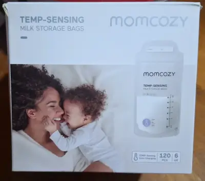 Extractor de leche portátil doble Momcozy S12 Pro - miniatura 2