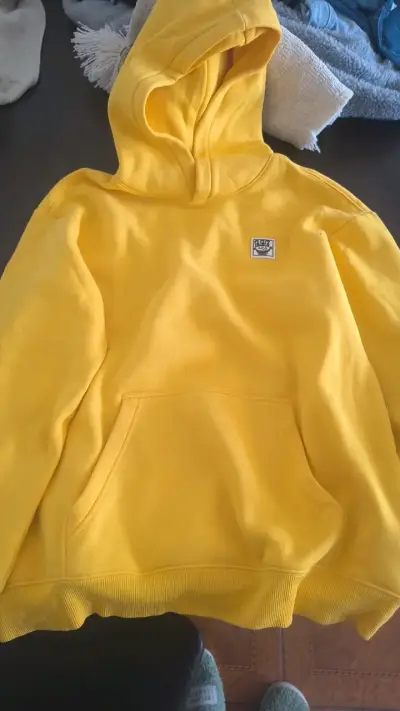 Polerón amarillo H&M Relaxed Fit - miniatura 1
