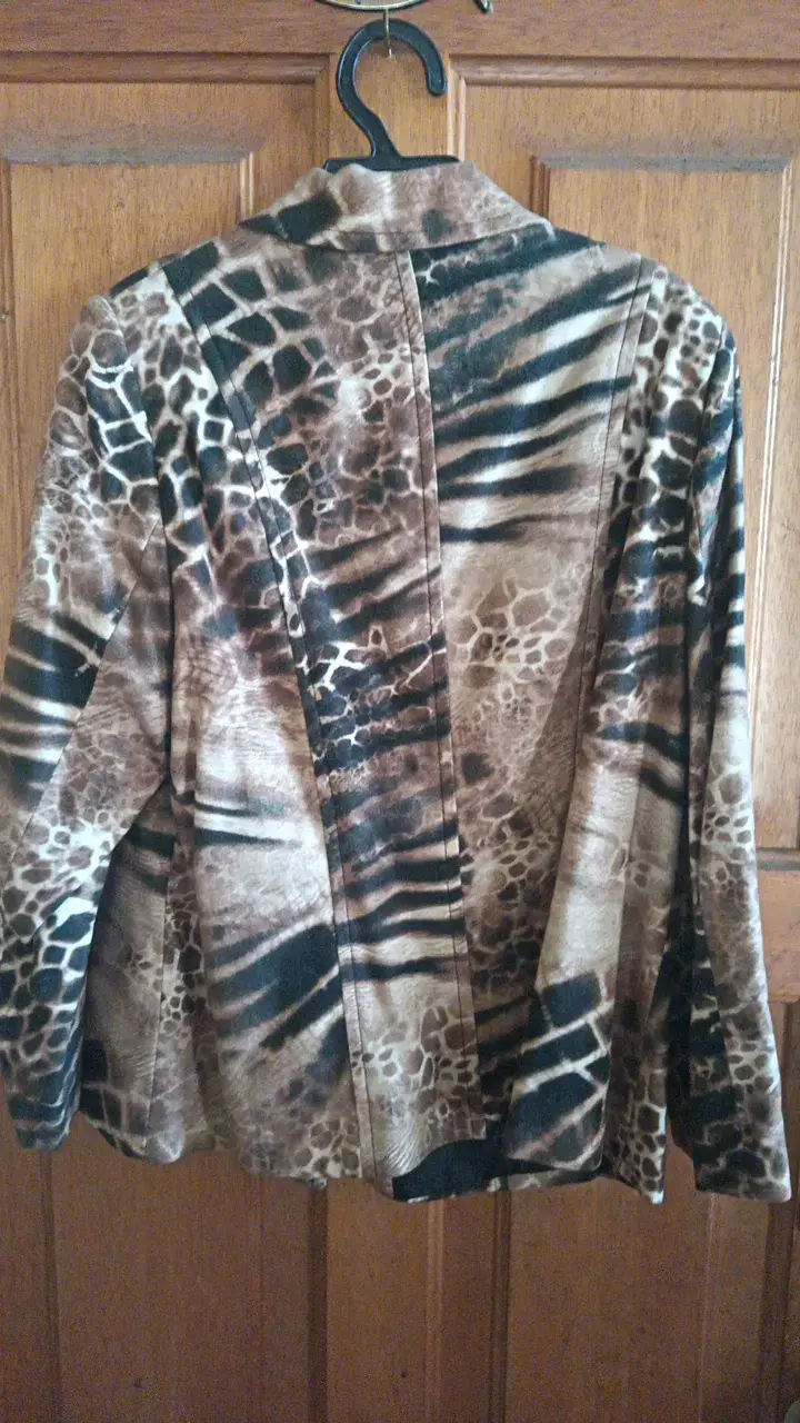 Chaqueta animal print para mujer - 2