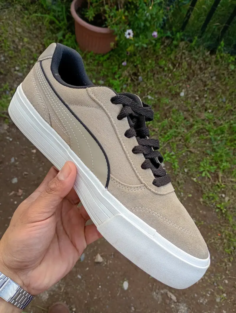 Zapatillas deportivas beige Puma para hombre - 3