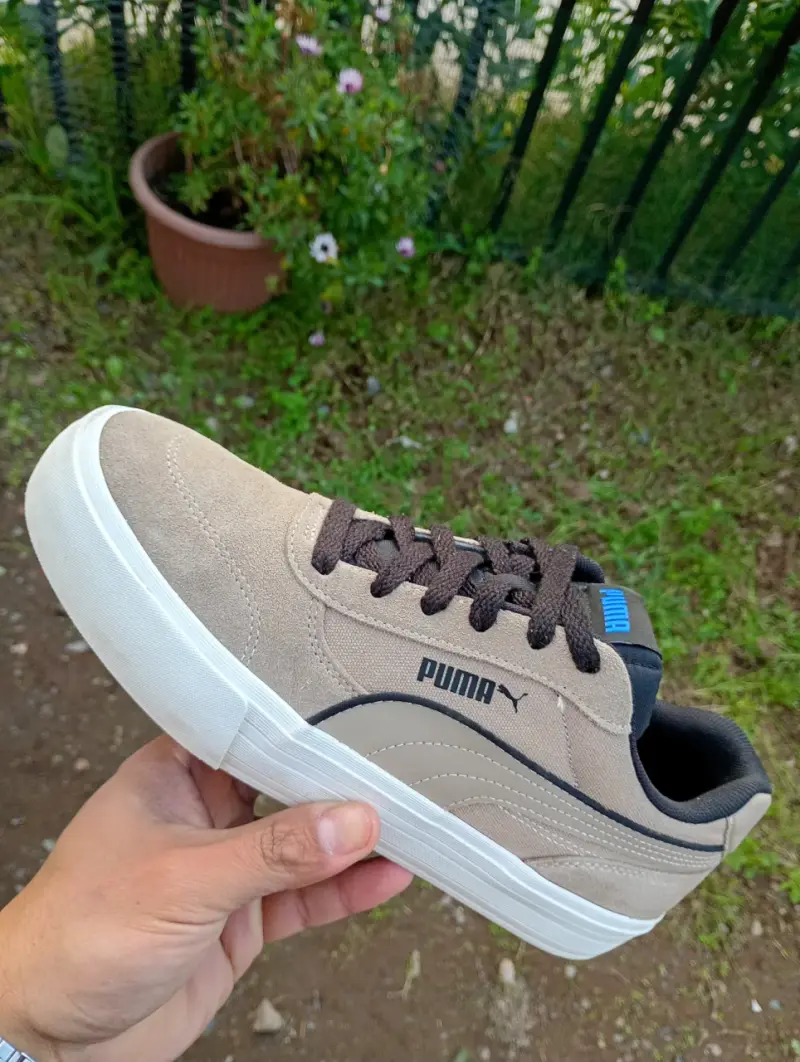 Zapatillas deportivas beige Puma para hombre - 4
