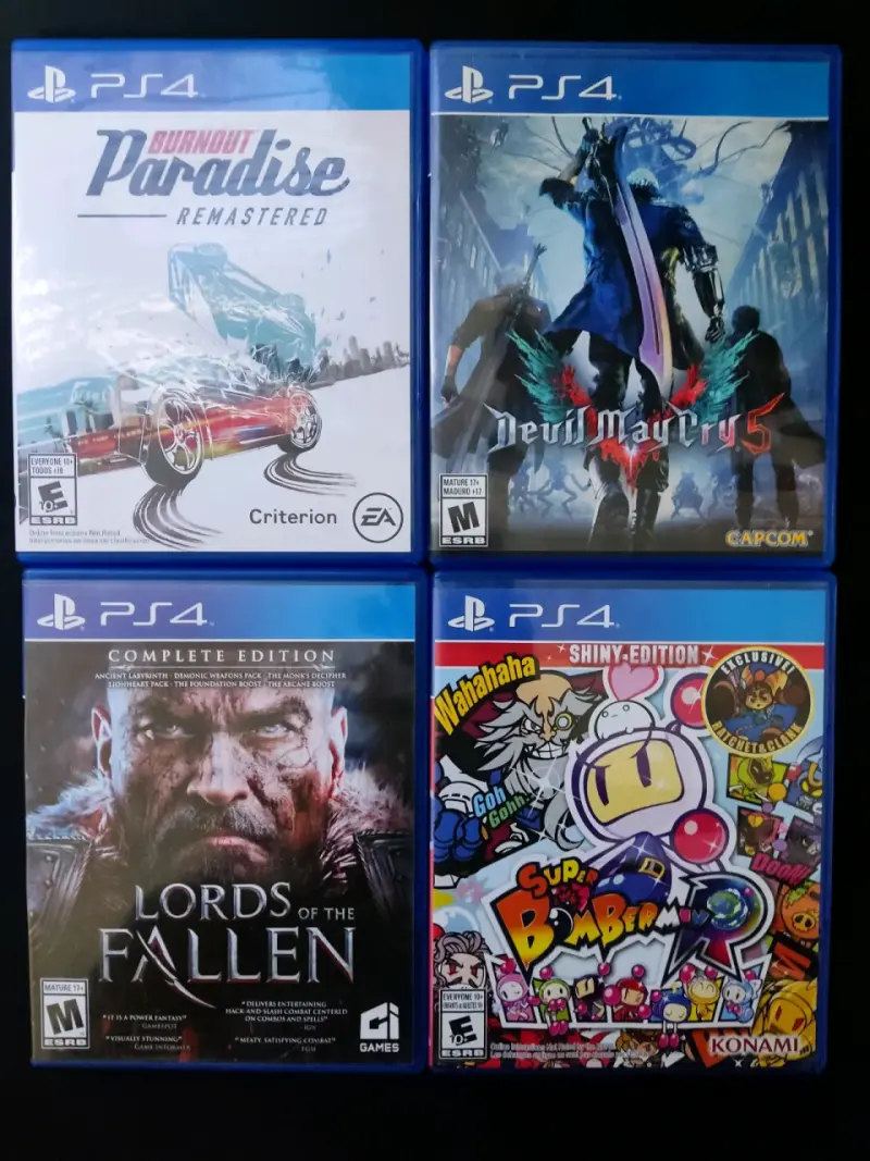 Juegos de ps4 a $15.000 C\U