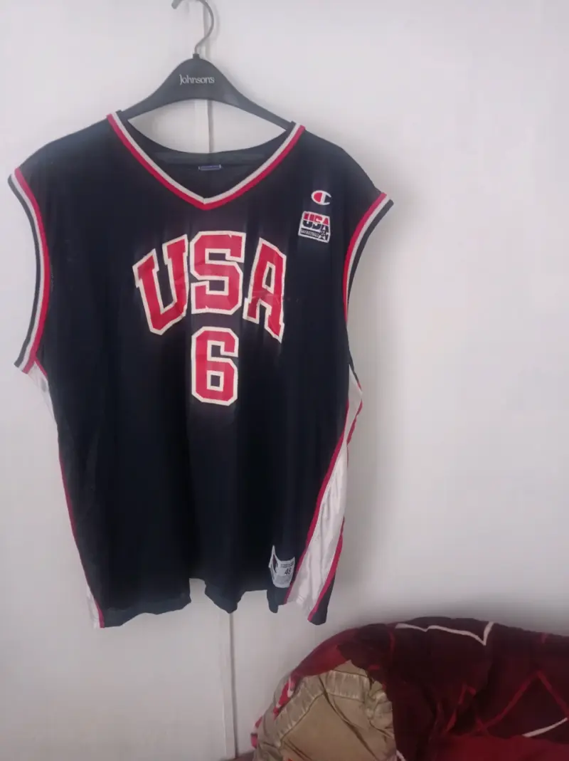 Camiseta de baloncesto USA Champion talla XL - 1