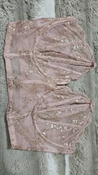 Bralette de encaje rosa Victoria's Secret - miniatura 1