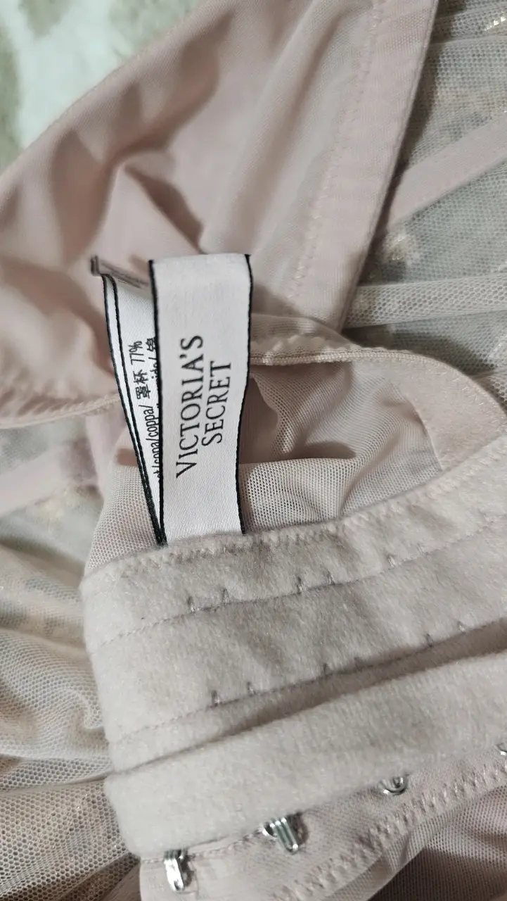 Bralette de encaje rosa Victoria's Secret - 3