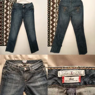 Jeans Tommy Hilfiger Spirit Mid Rise Skinny - miniatura 1