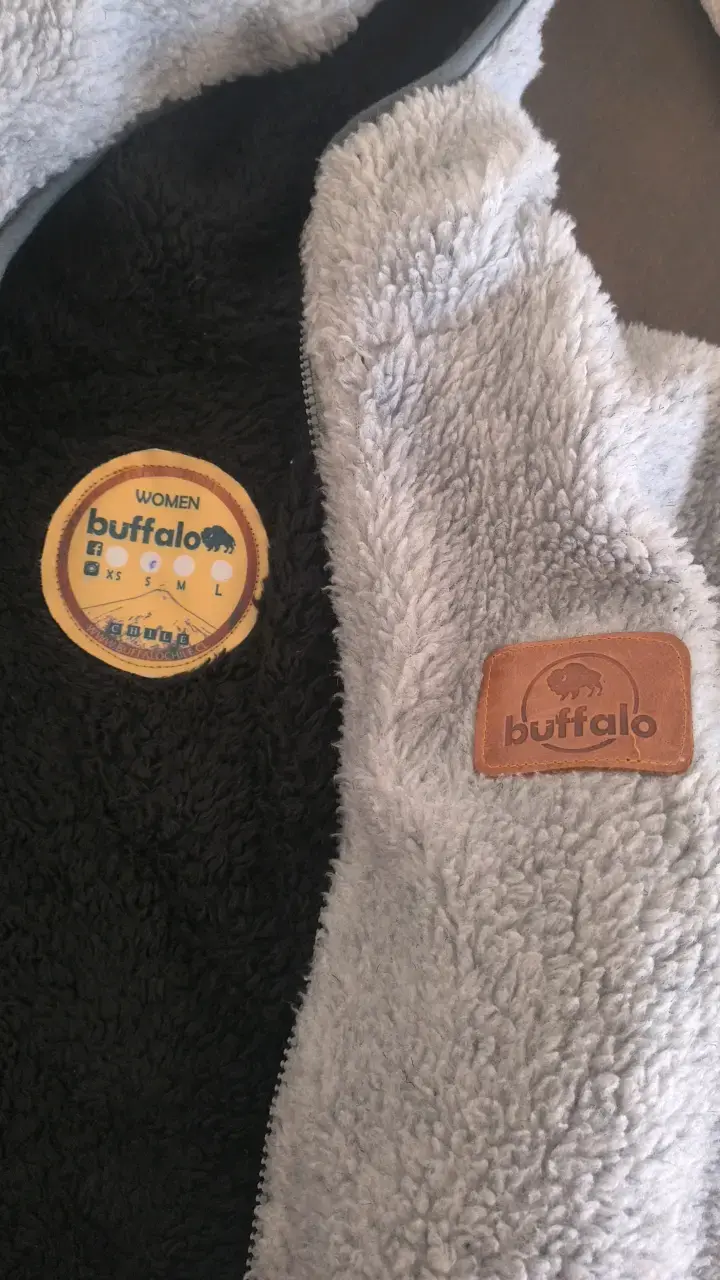 Chaqueta de lana gris para mujer Buffalo - 2