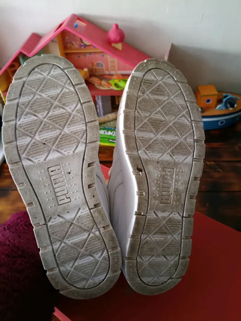 Zapatillas deportivas blancas Puma para hombre - 4