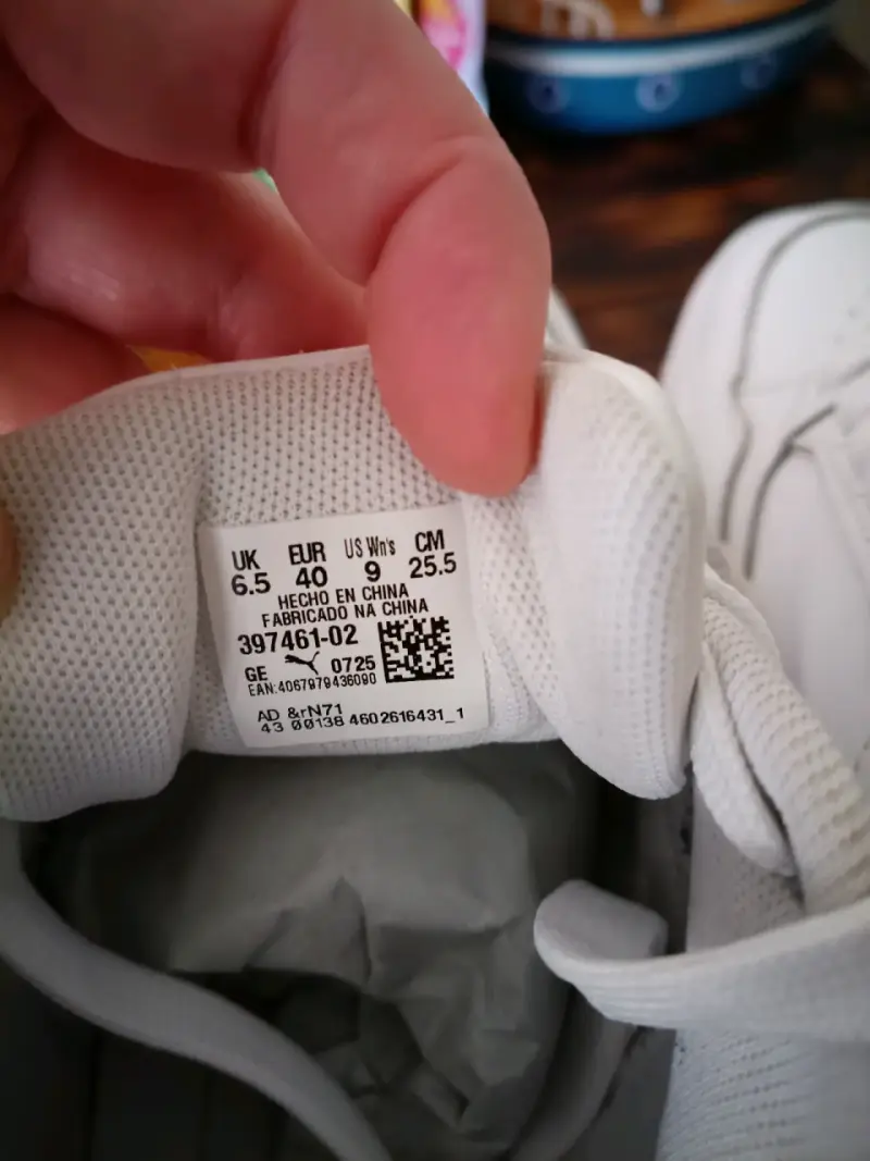 Zapatillas deportivas blancas Puma para hombre - 5