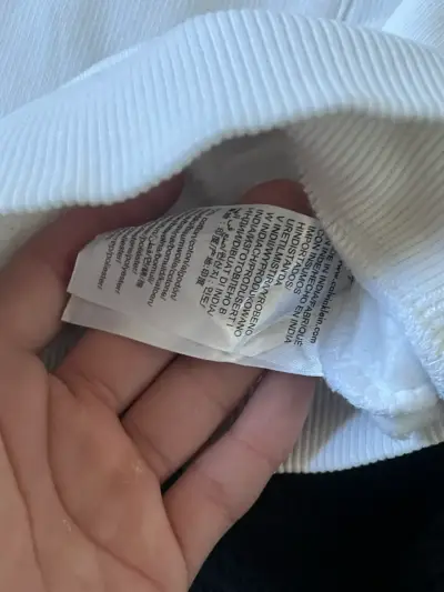 Chaqueta de polar blanca Calvin Klein para hombre - miniatura 4