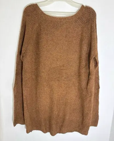 Suéter de punto marrón para mujer talla S - miniatura 3
