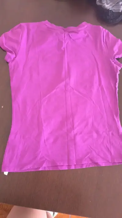 Polera Morada Armani Exchange Mujer Talla M - miniatura 3