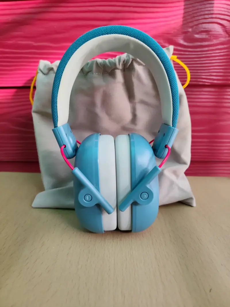 Auriculares protectores para niños en rosa y azul - 3
