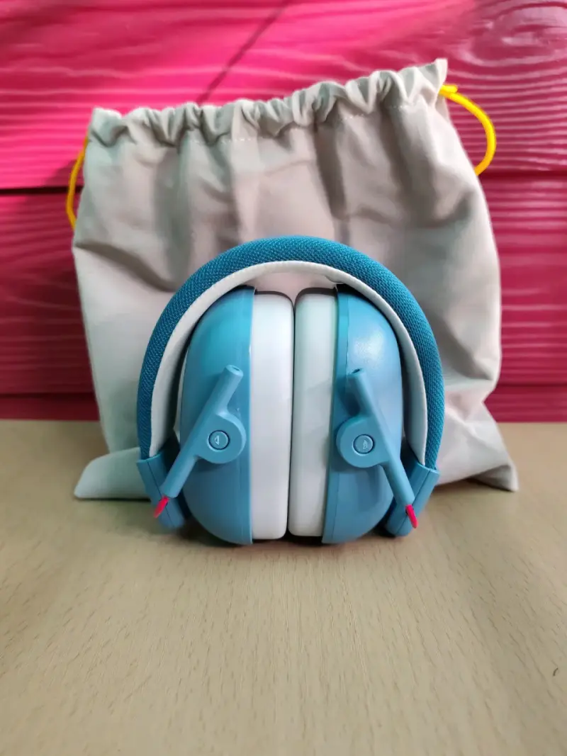 Auriculares protectores para niños en rosa y azul - 4