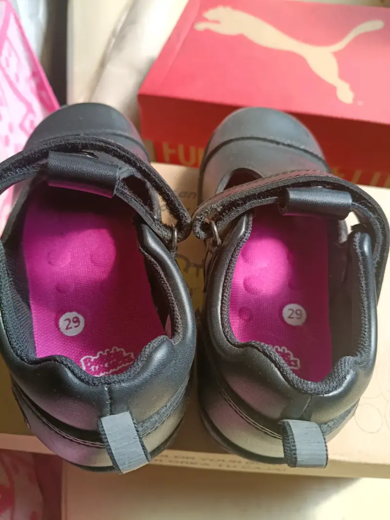 Zapatos escolares negros para niña Bubblegummers - 2