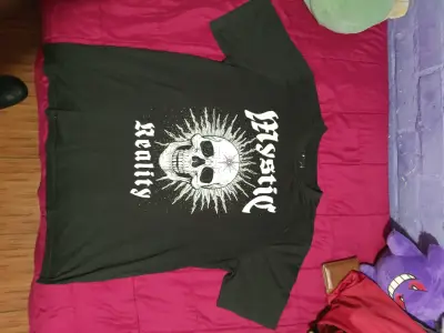 Polera Negra Mystic Reality con Estampado de Calac - miniatura 1