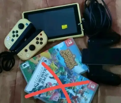 Nintendo Switch con accesorios, juegos y microsd - miniatura 1