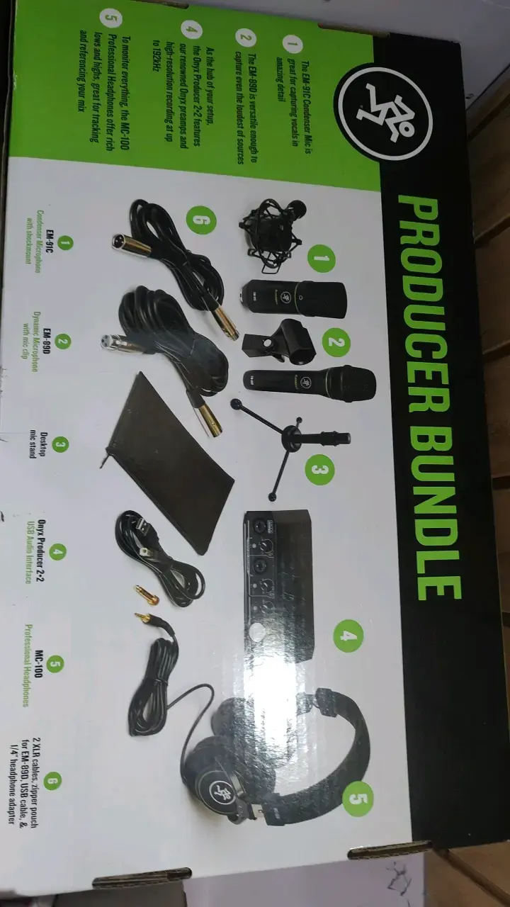 Kit de Producción de Audio Mackie Onyx Producer 2-2 - 1