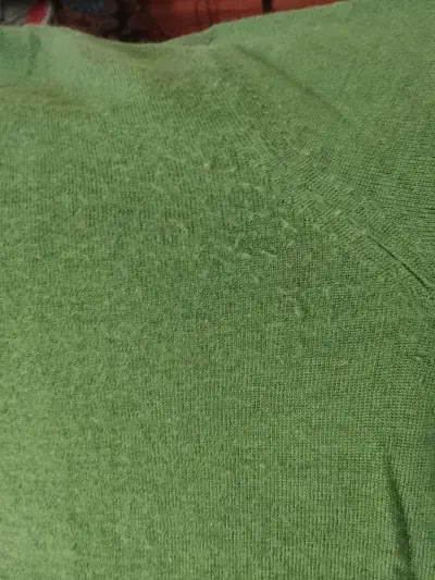 Suéter verde de lana merino italianBanana Republic - miniatura 5