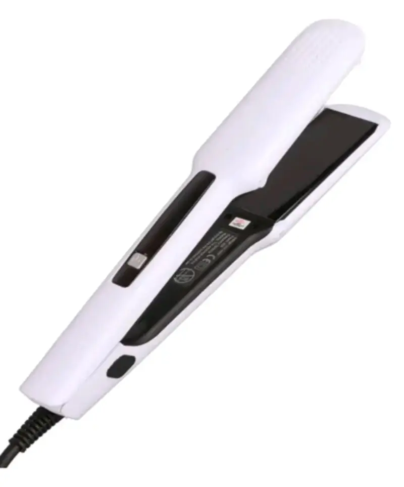 Plancha de Pelo Cerámica Blanca Profesional - 3