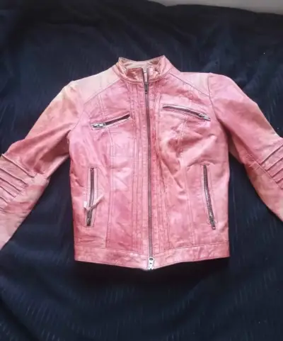 Chaqueta de cuero  Pepe Jeans unisex - miniatura 1
