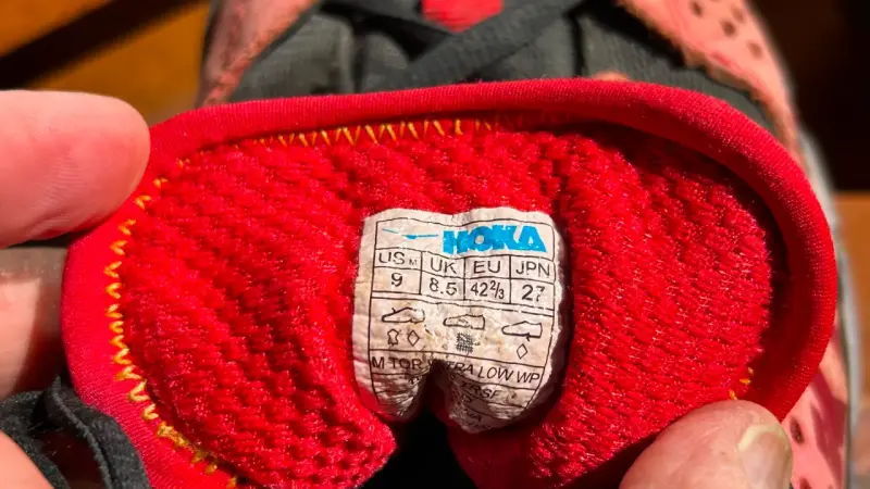 Zapatillas de trail running Hoka One One rojas - 4