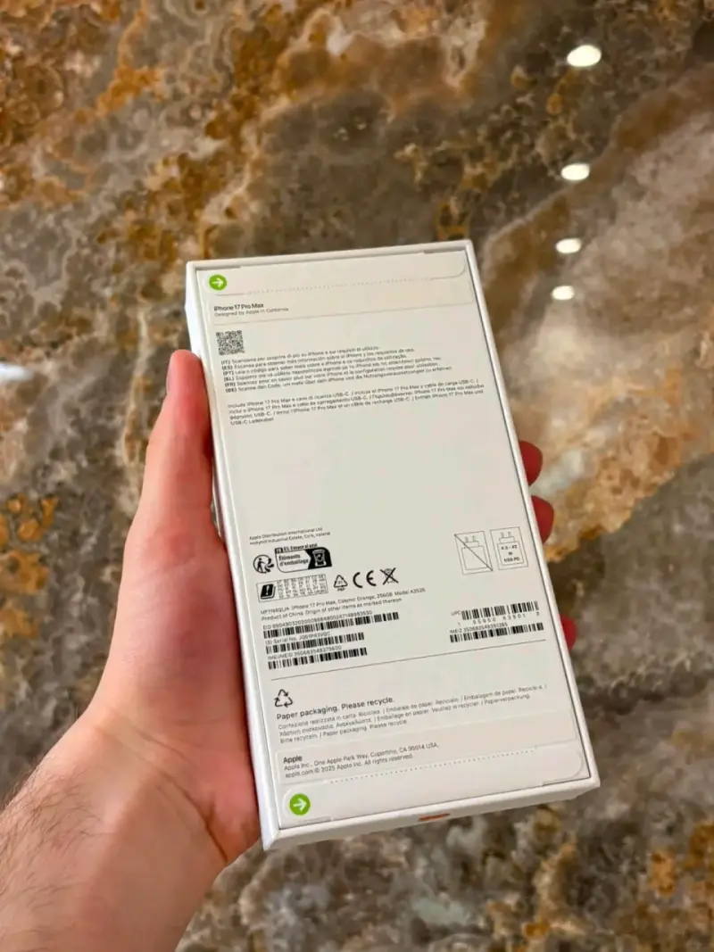 iPhone 17 Pro Max Naranja Nuevo 512 GB - 2