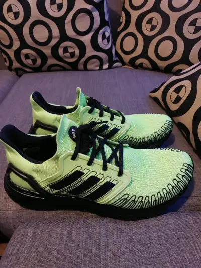 Zapatillas deportivas Adidas Ultraboost verde neón - miniatura 2