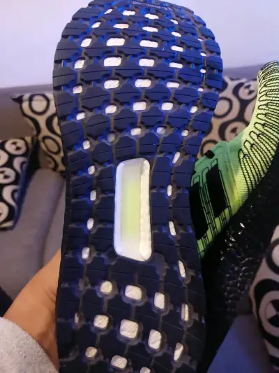 Zapatillas deportivas Adidas Ultraboost verde neón - miniatura 4
