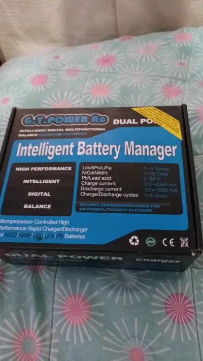 Cargador Inteligente de Baterías G.T. Power RC - miniatura 1