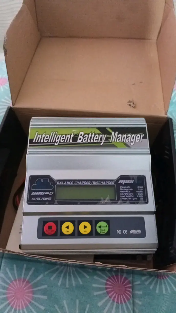 Cargador Inteligente de Baterías G.T. Power RC - 6