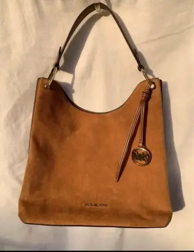 Bolso NUEVO de cuero marrón Michael Kors - miniatura 1